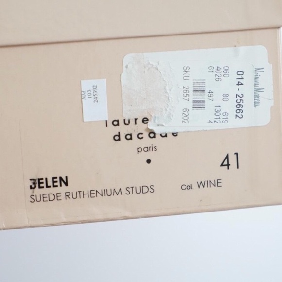 Laurence Dacade Wine Stud Boots - Picture 7 of 8